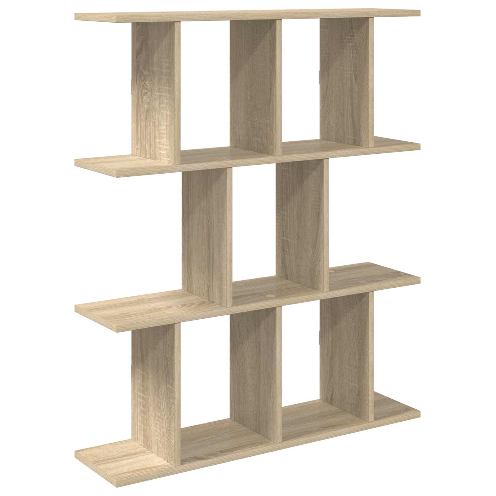 vidaXL Wandplank Wit 102 x 20 x 96 cm Bewerkt hout