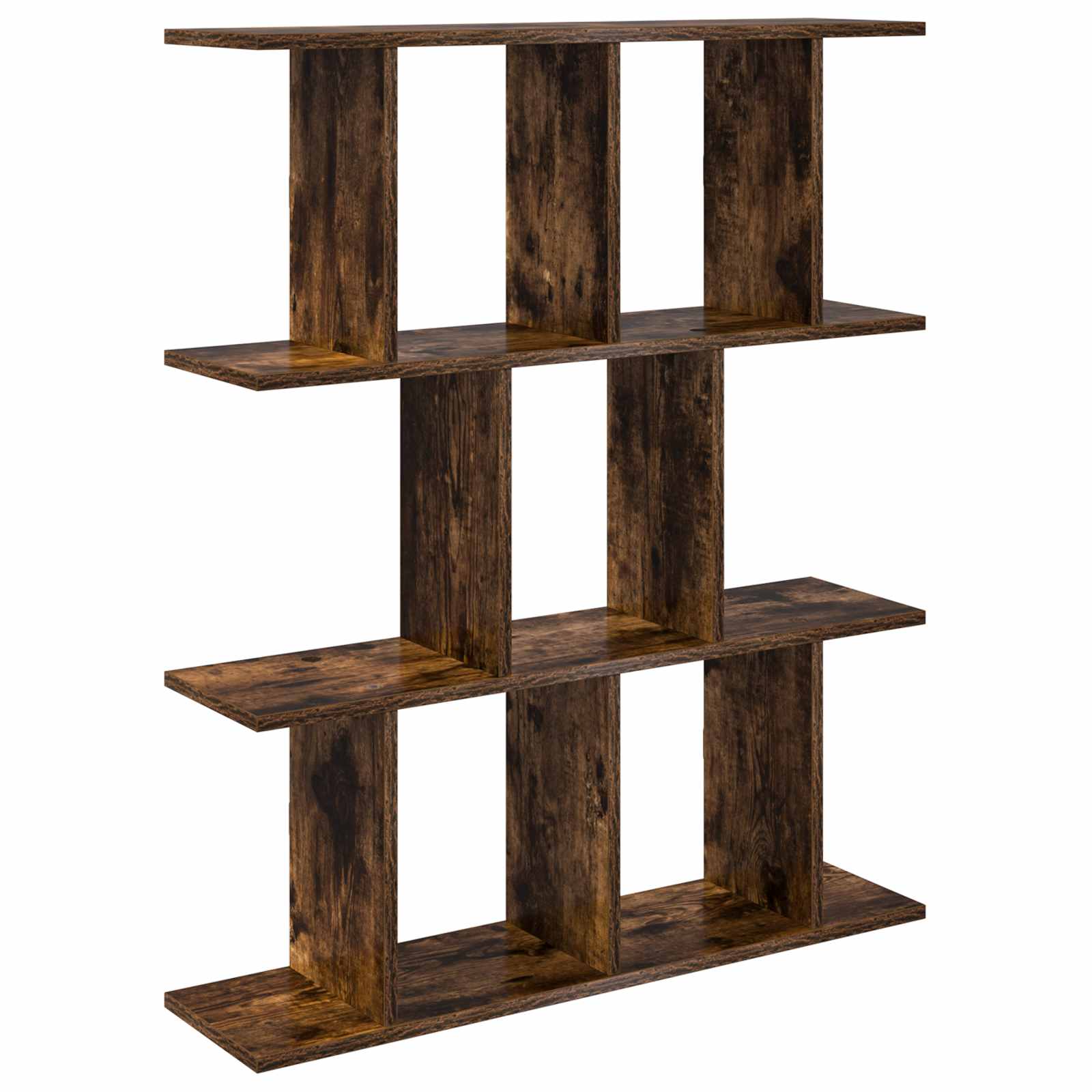 vidaXL Wandplank Wit 102 x 20 x 96 cm Bewerkt hout