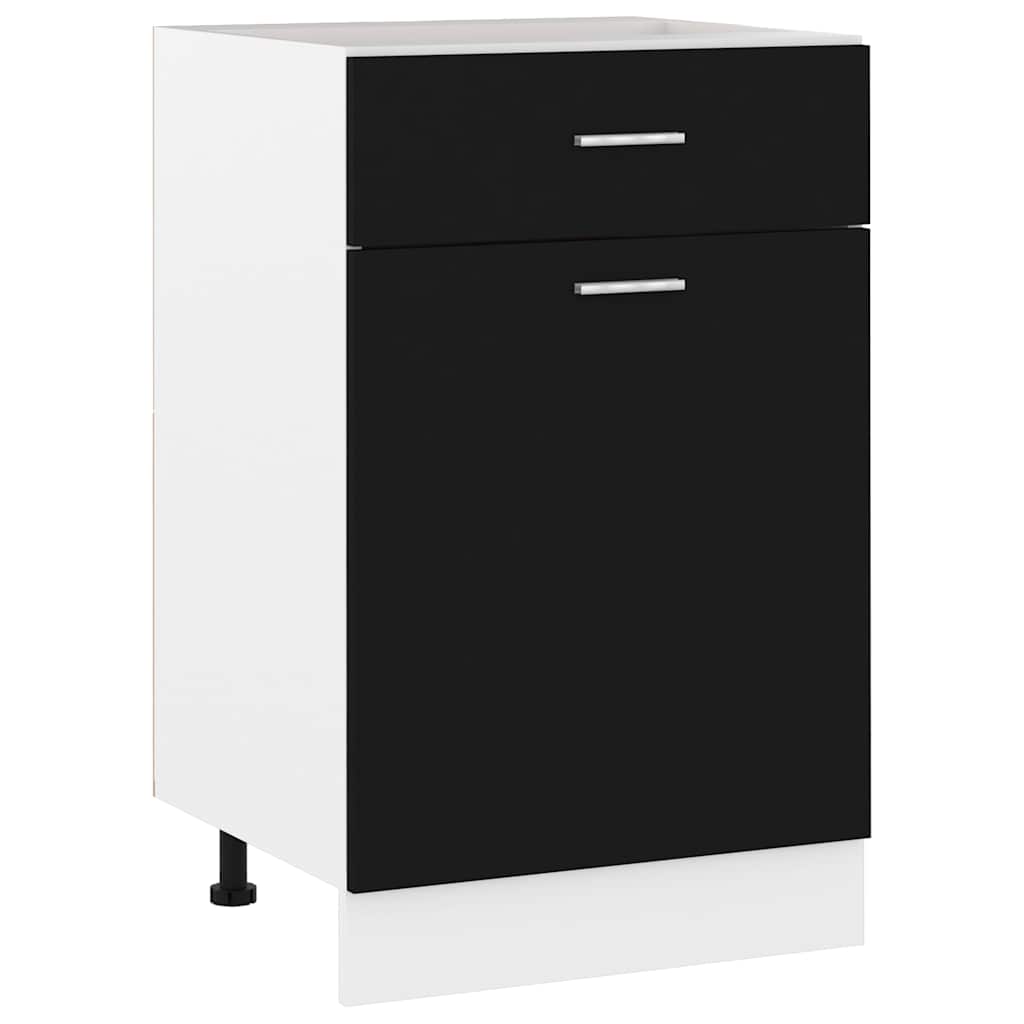 vidaXL Hangkast Lyon 60x31x40 cm bewerkt hout hoogglans wit