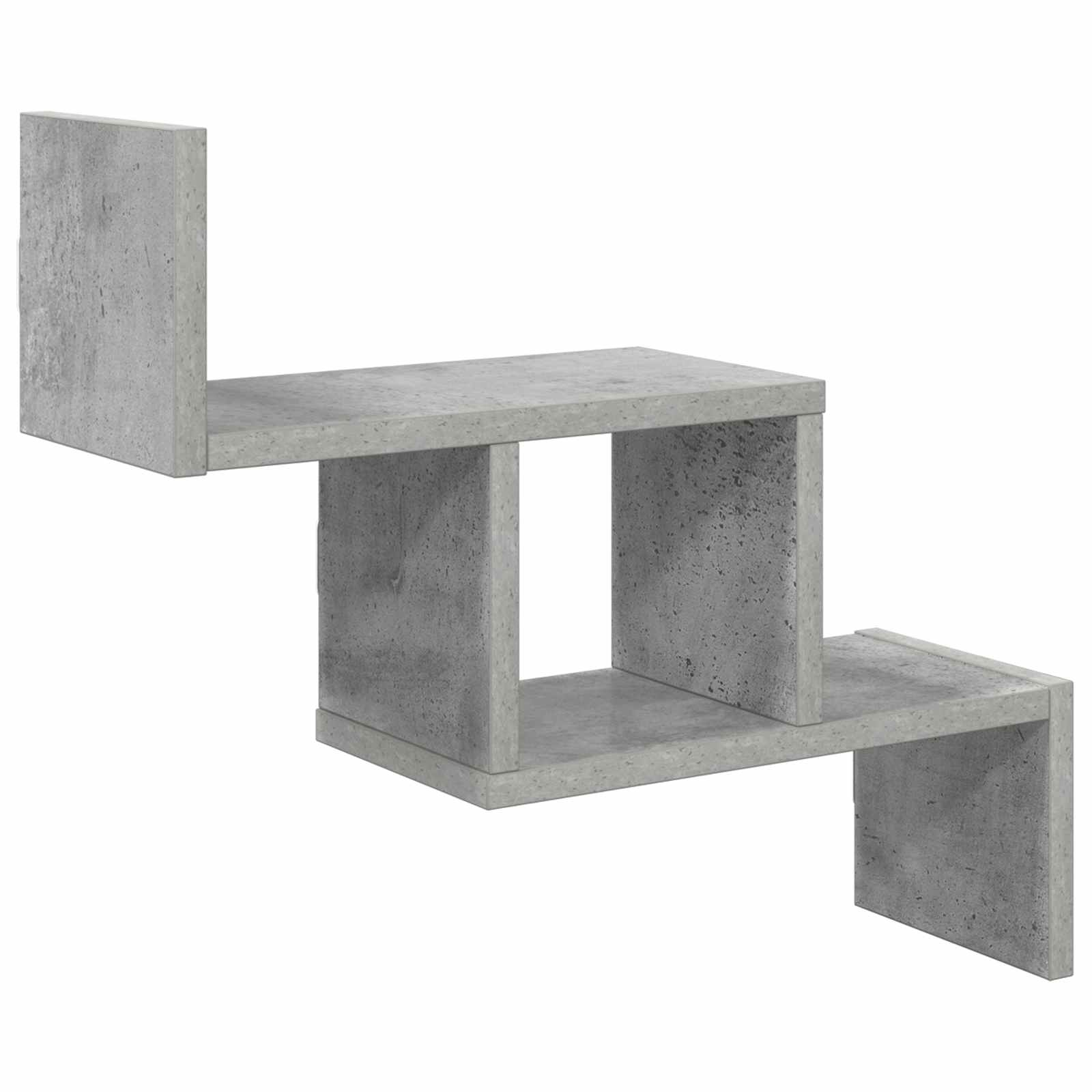 vidaXL Wandplank Wit 48 x 15 x 42 cm Bewerkt hout