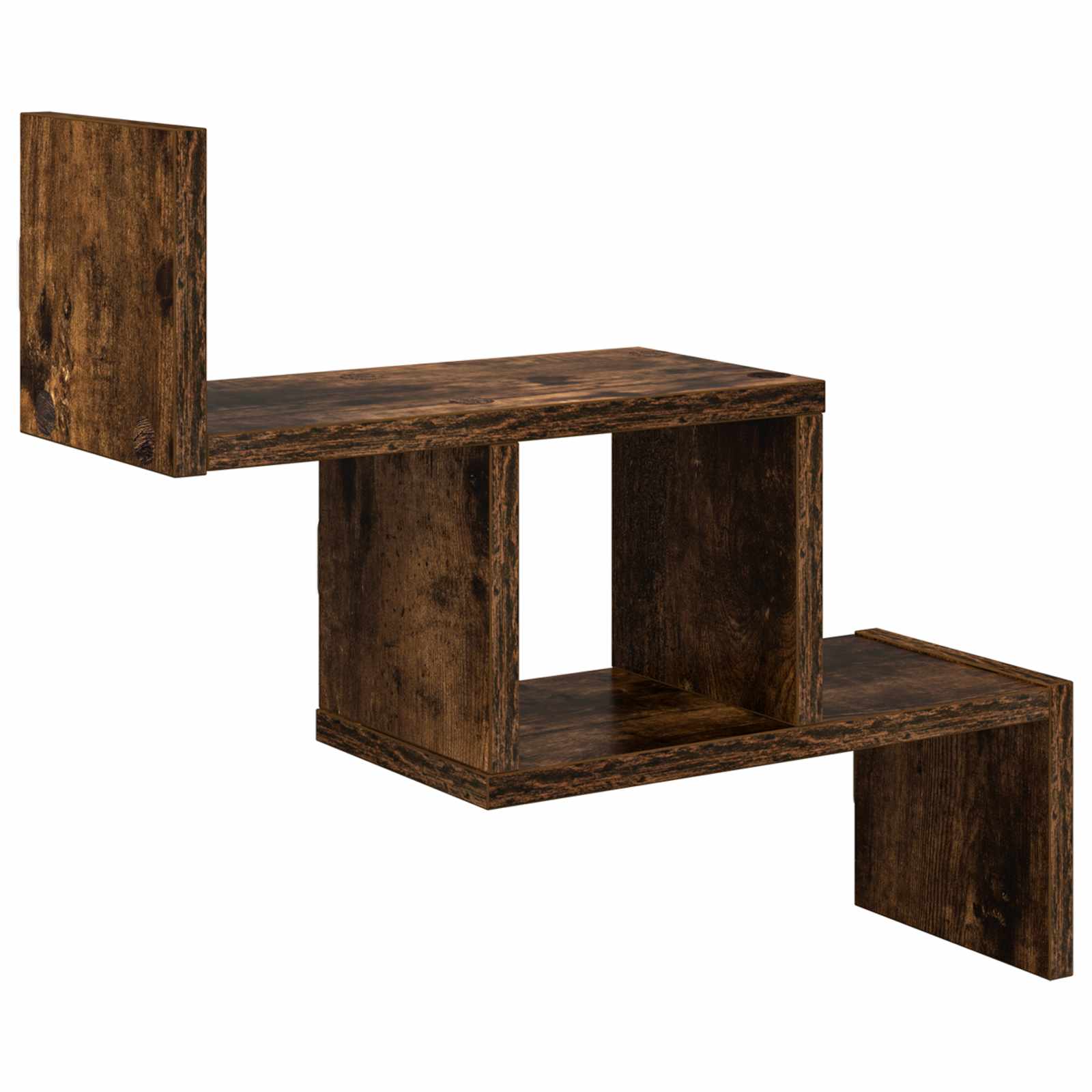vidaXL Wandplank Wit 48 x 15 x 42 cm Bewerkt hout