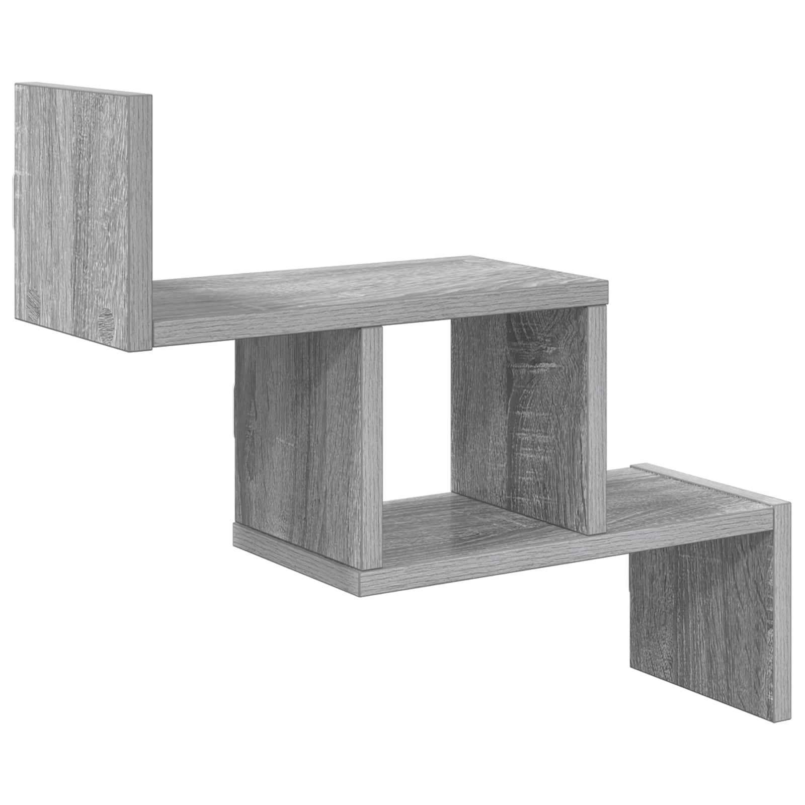 vidaXL Wandplank Wit 48 x 15 x 42 cm Bewerkt hout