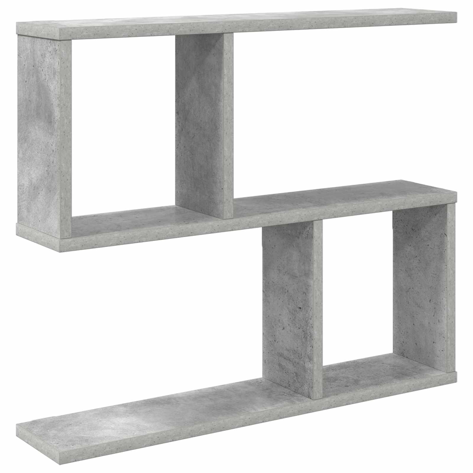 vidaXL Wandplank Wit 60 x 12 x 50,5 cm Bewerkt hout