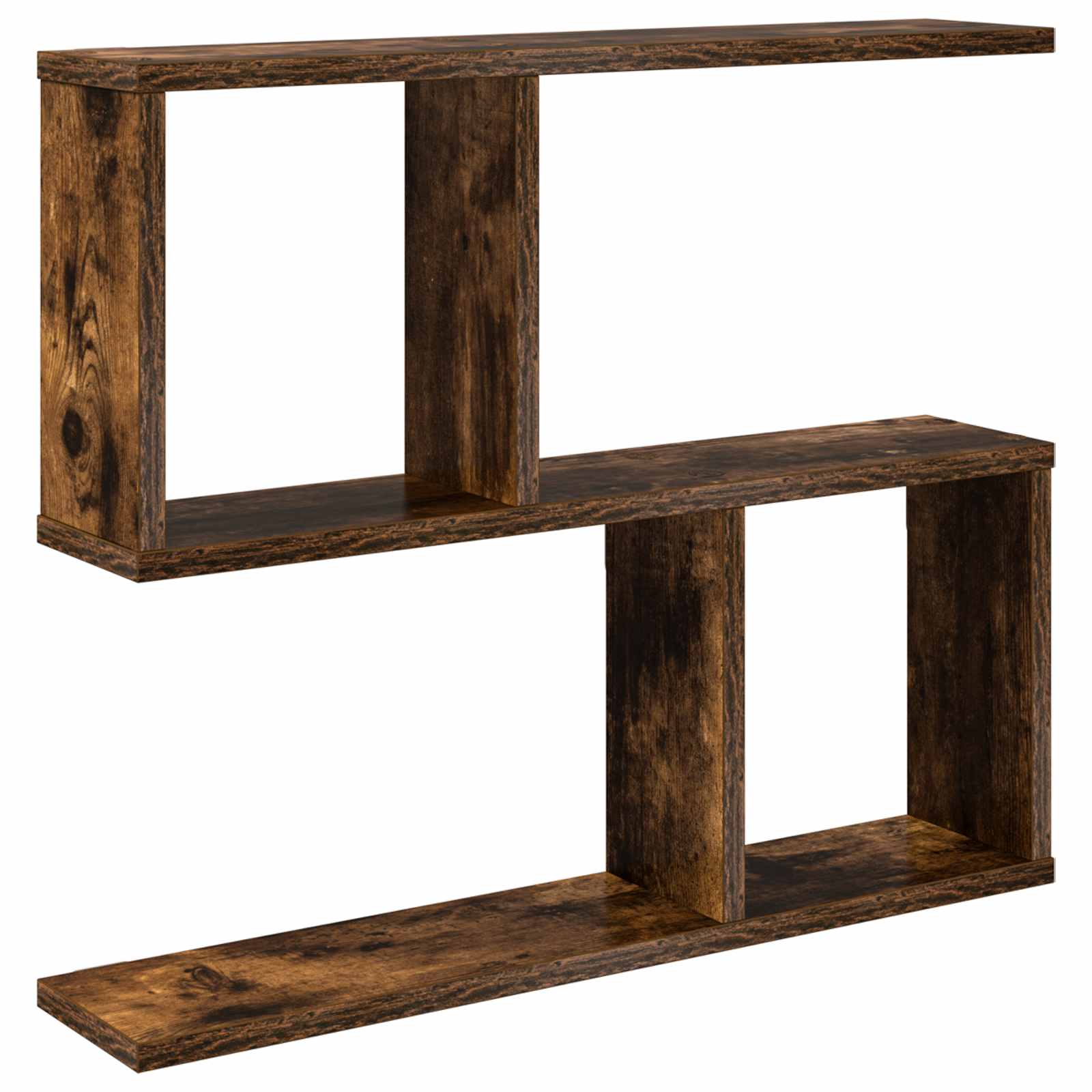 vidaXL Wandplank Wit 60 x 12 x 50,5 cm Bewerkt hout