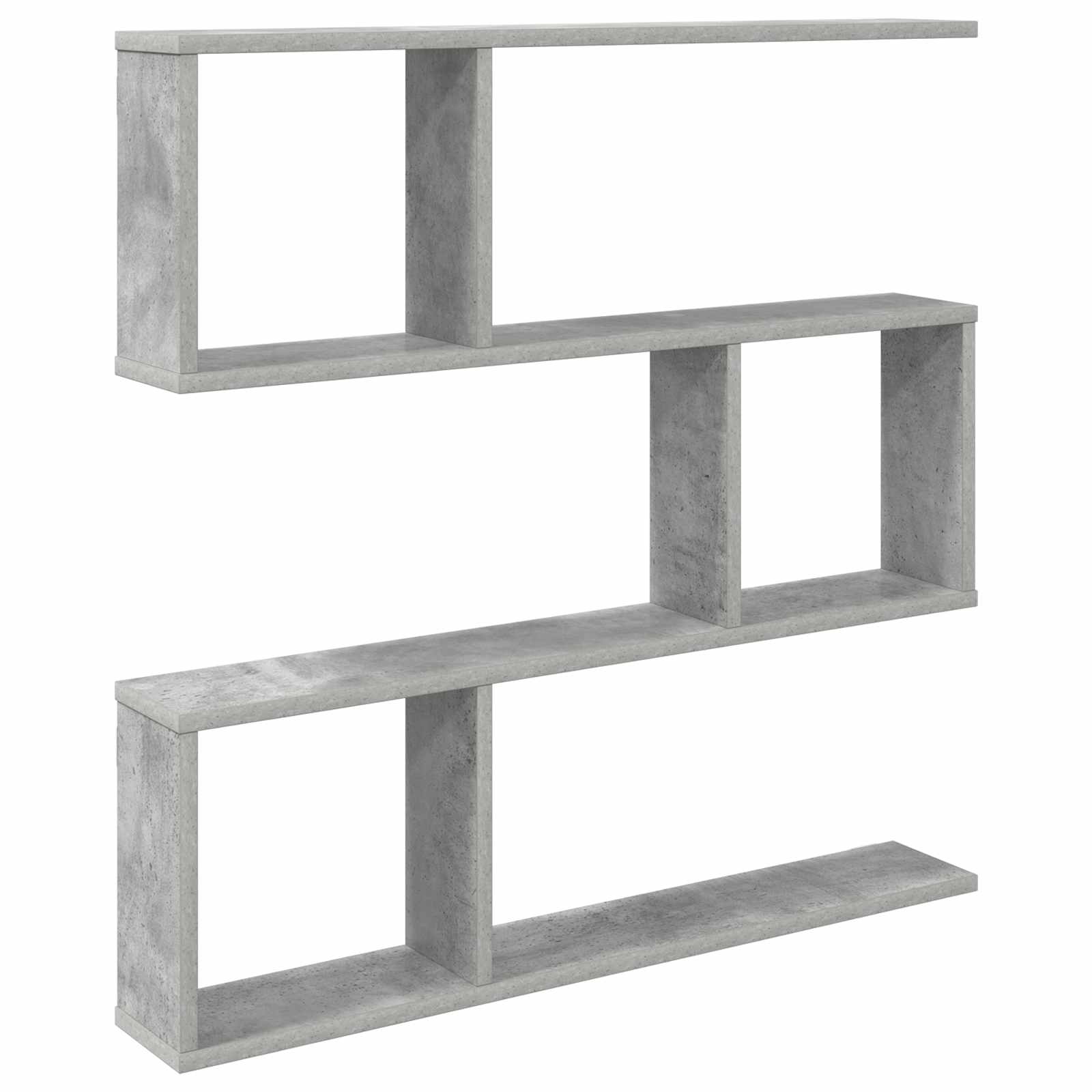 vidaXL Wandplank Wit 60 x 12 x 50,5 cm Bewerkt hout