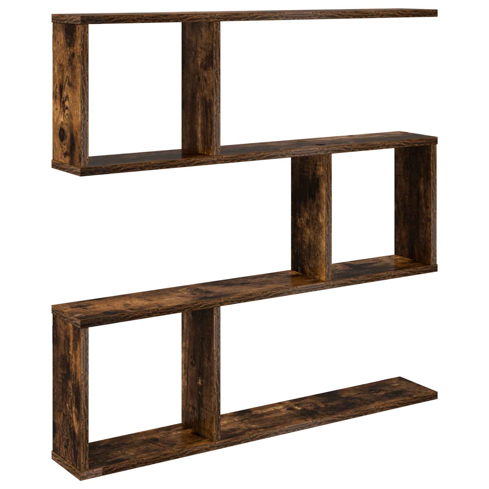 vidaXL Wandplank Wit 60 x 12 x 50,5 cm Bewerkt hout