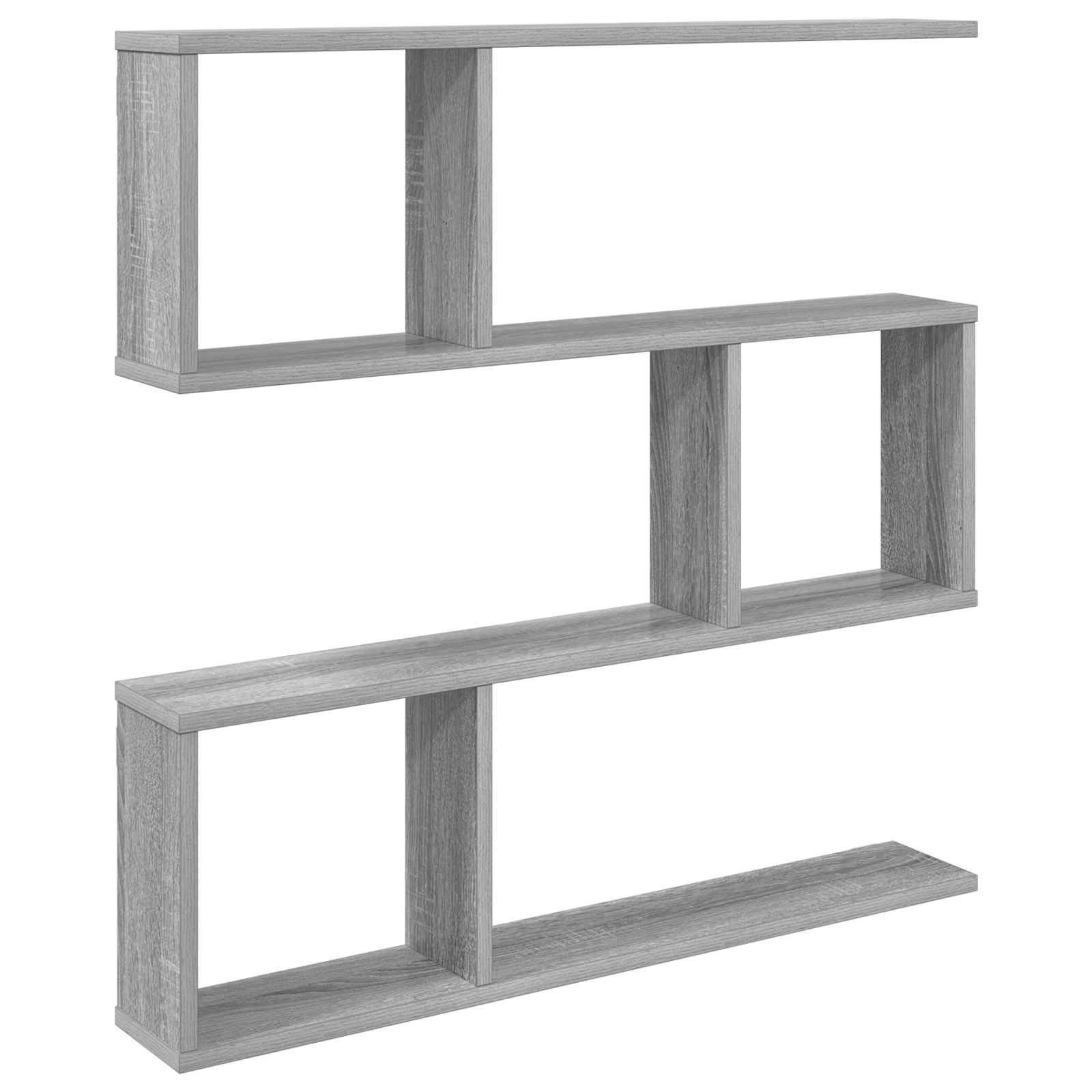 vidaXL Wandplank Wit 60 x 12 x 50,5 cm Bewerkt hout