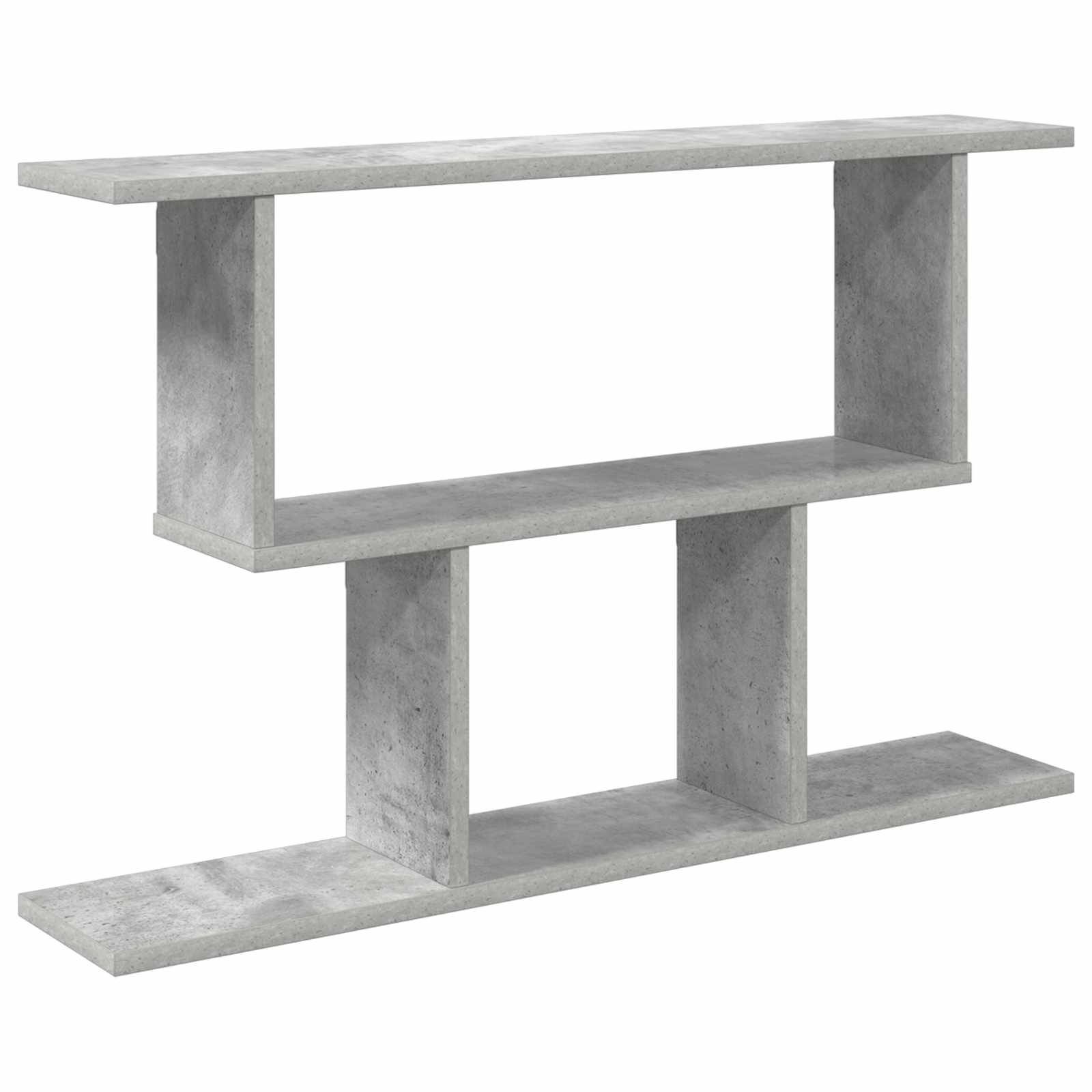 vidaXL Wandplank Wit 80 x 15 x 50,5 cm Bewerkt hout