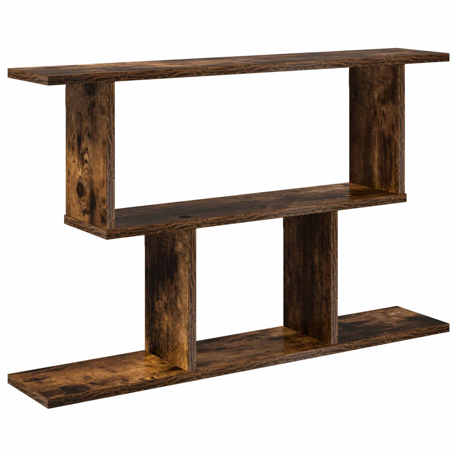 vidaXL Wandplank Wit 80 x 15 x 50,5 cm Bewerkt hout
