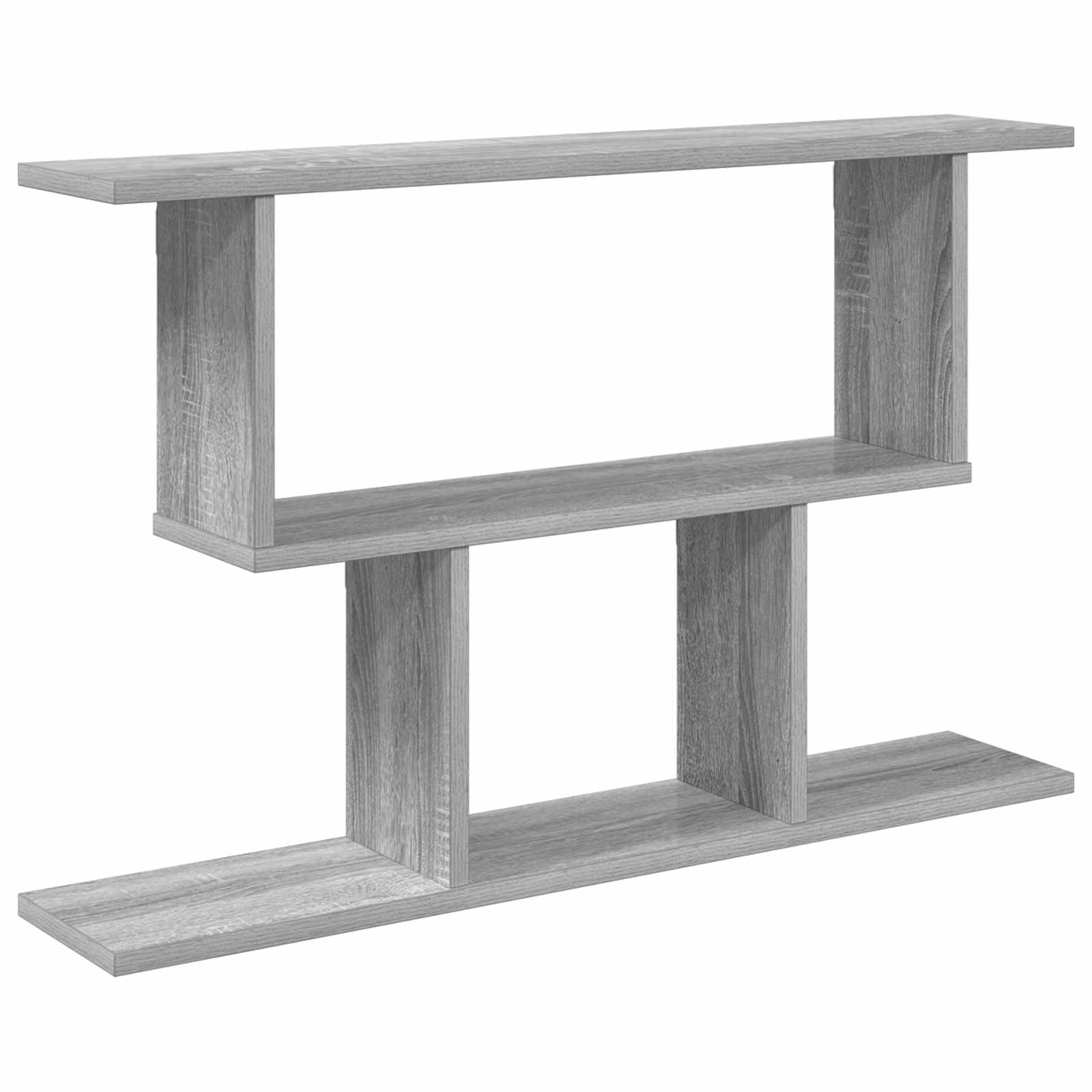 vidaXL Wandplank Wit 80 x 15 x 50,5 cm Bewerkt hout