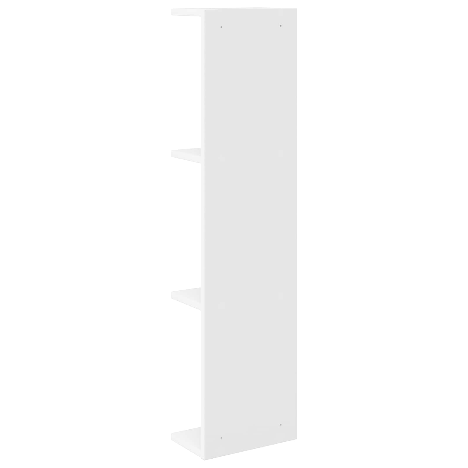 vidaXL Wandplank Wit 25 x 15 x 100 cm Bewerkt hout