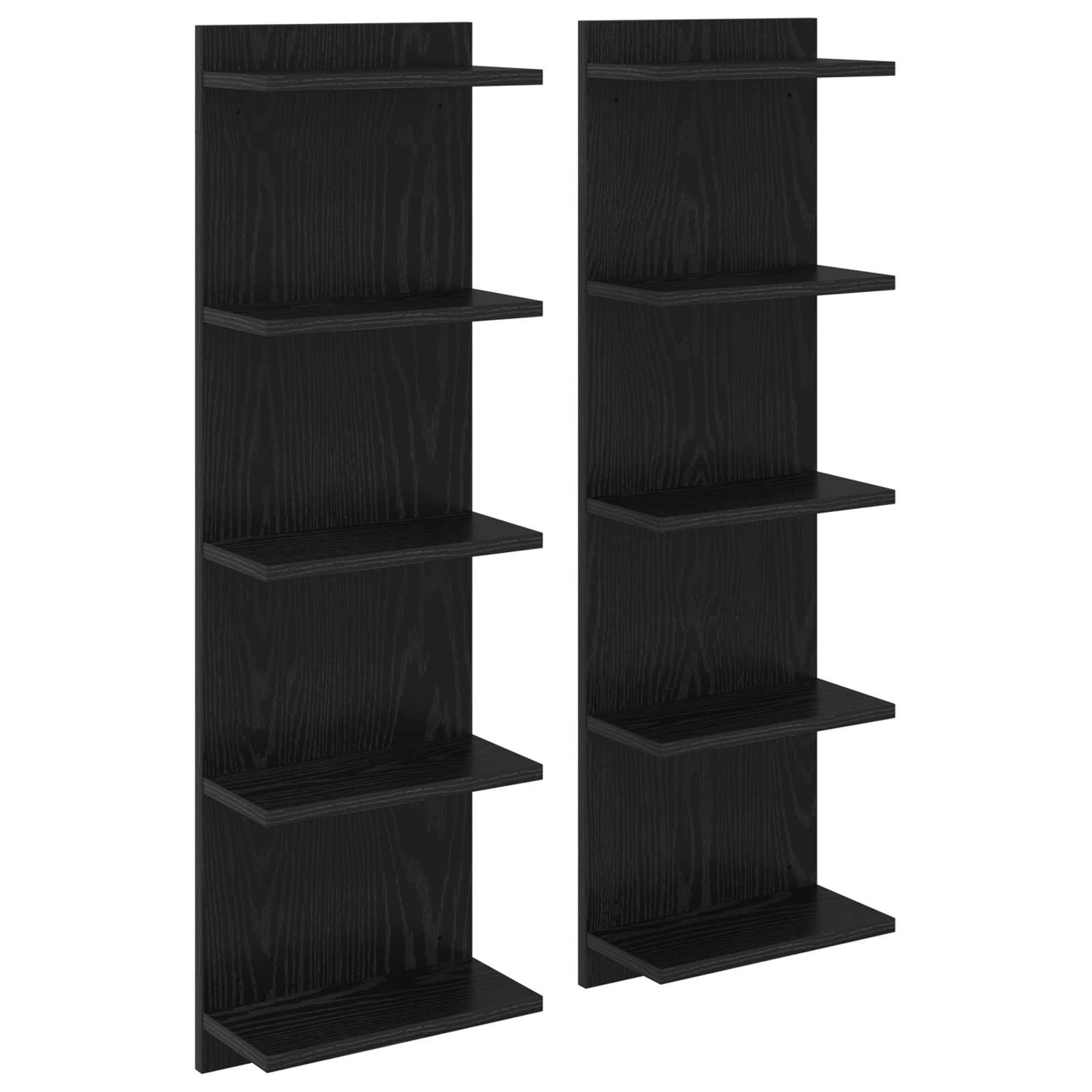 vidaXL Wandplank Wit 25 x 15 x 100 cm Bewerkt hout