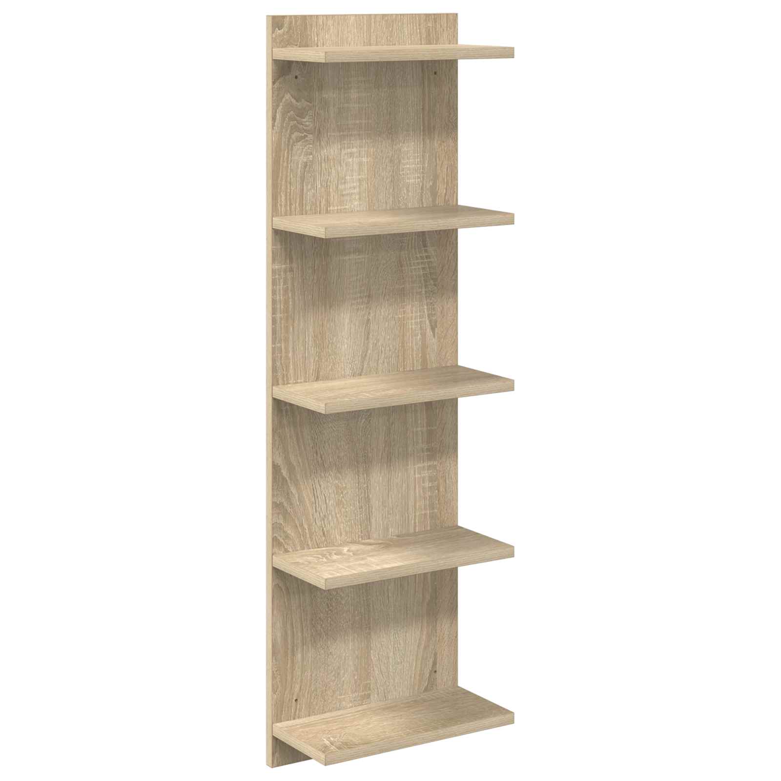 vidaXL Wandplank Wit 25 x 15 x 100 cm Bewerkt hout