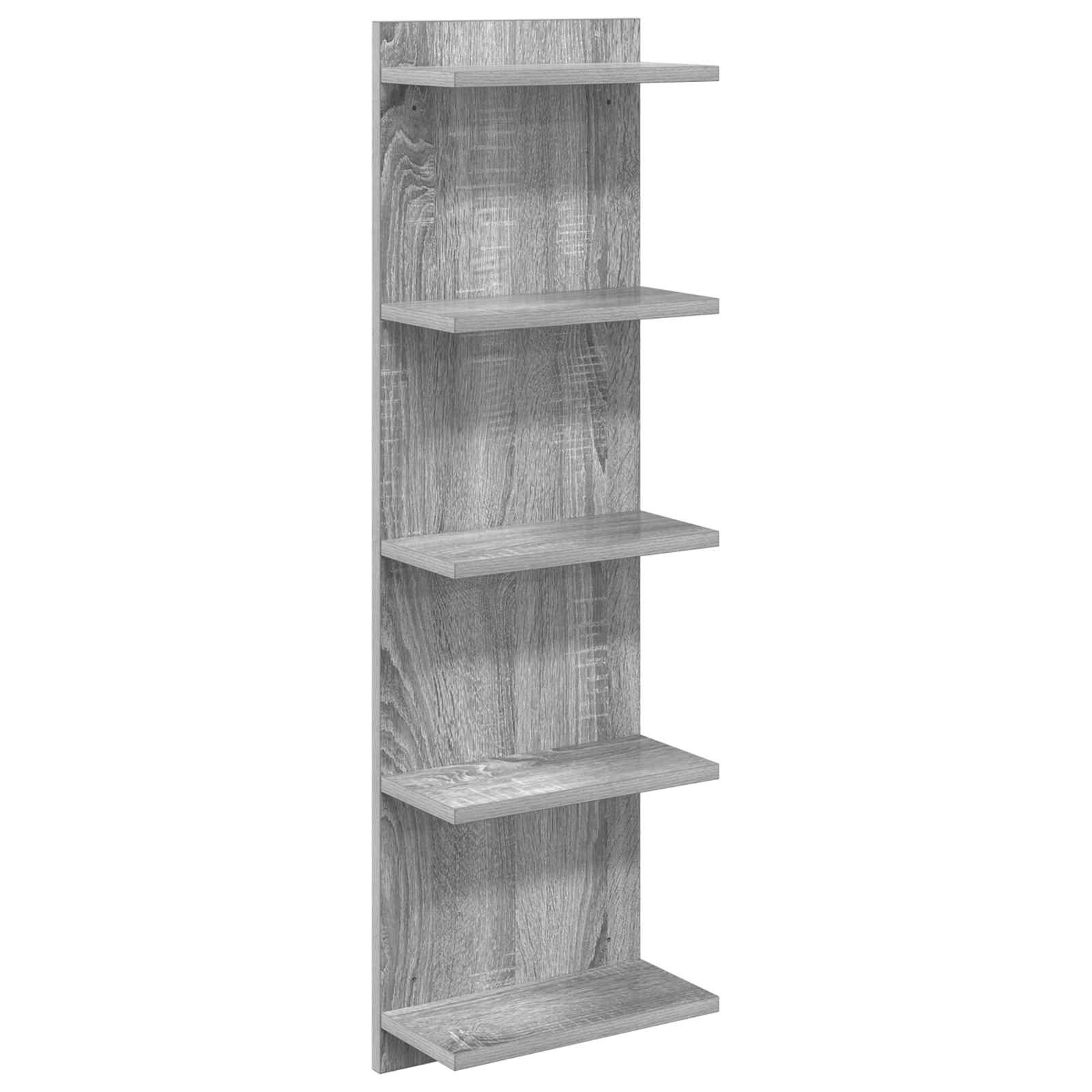 vidaXL Wandplank Wit 25 x 15 x 100 cm Bewerkt hout