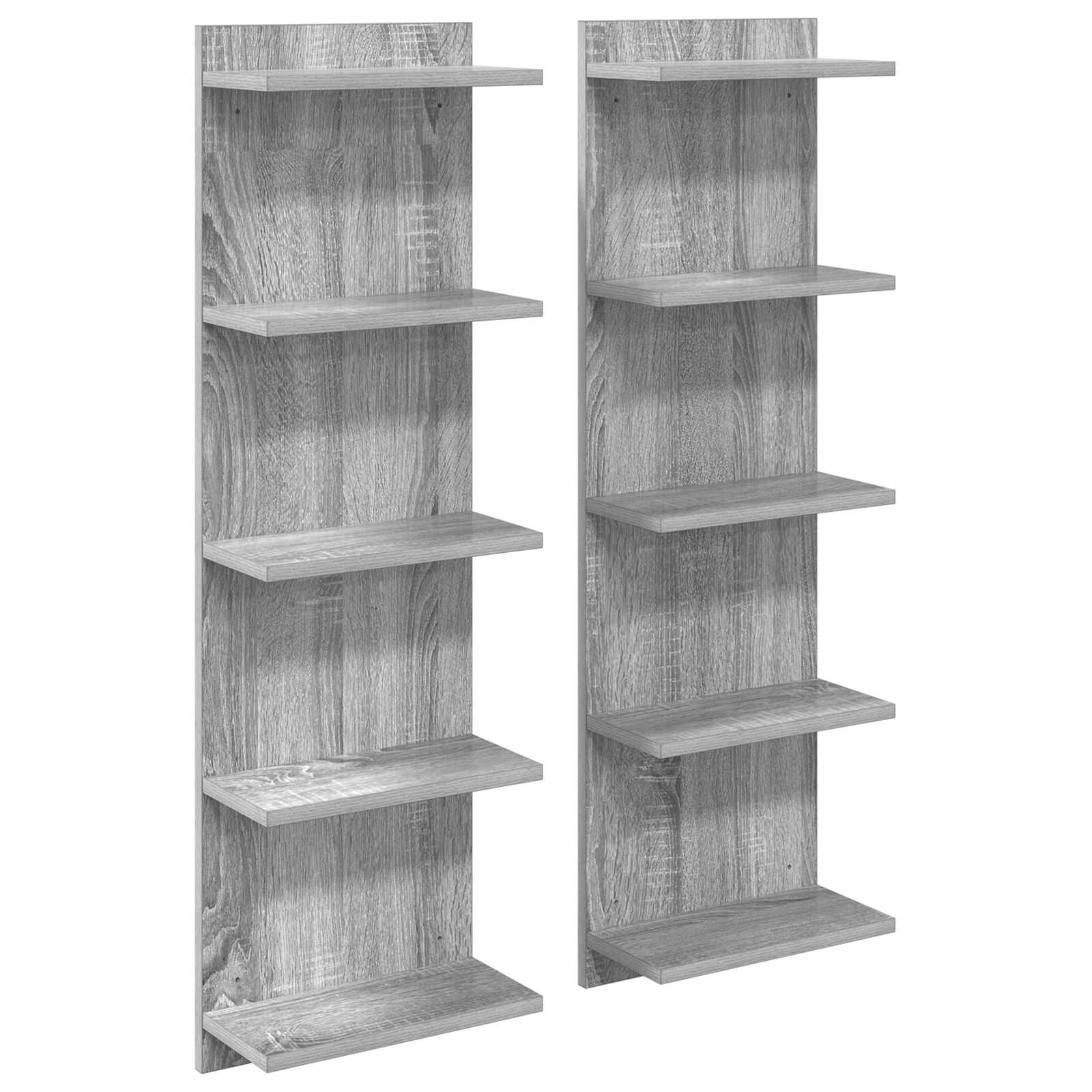 vidaXL Wandplank Wit 25 x 15 x 100 cm Bewerkt hout