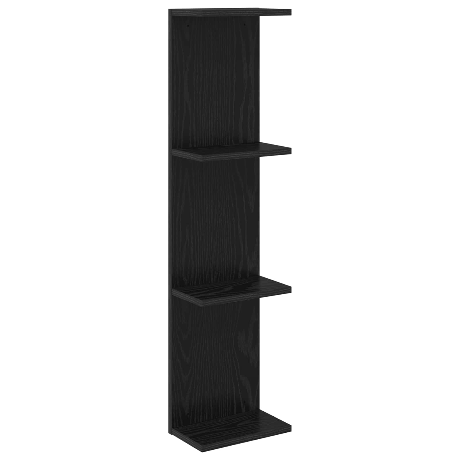 vidaXL Wandplank Wit 25 x 15 x 100 cm Bewerkt hout