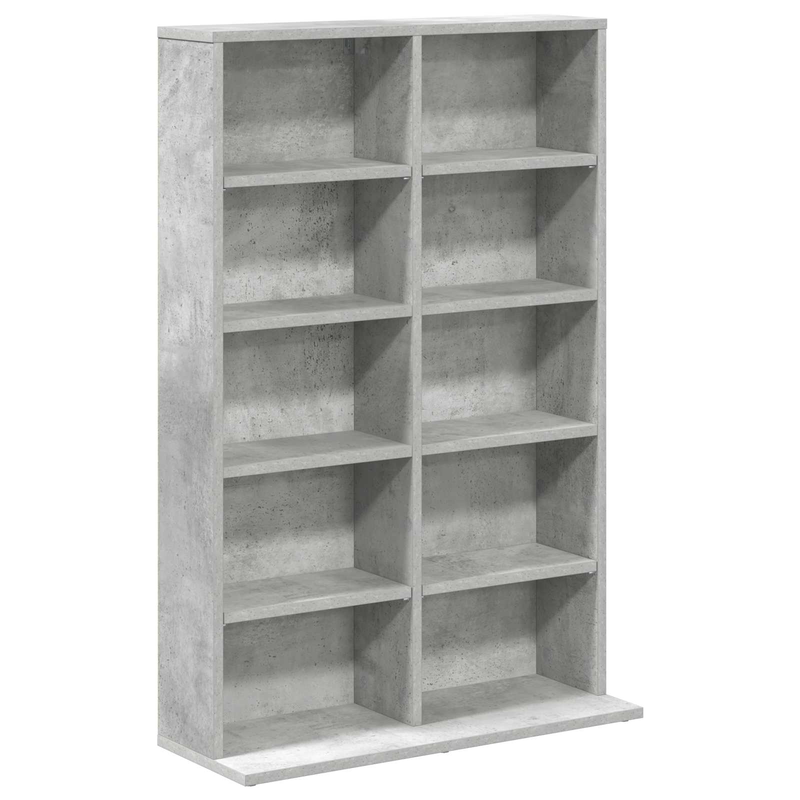 vidaXL CD Kast 2 st Sonoma Eiken 65 x 23,5 x 97,5 cm Bewerkt hout