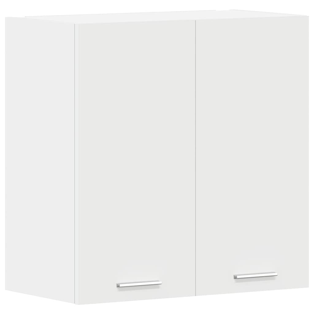 vidaXL Hangkast Lyon 60x31x40 cm bewerkt hout hoogglans wit