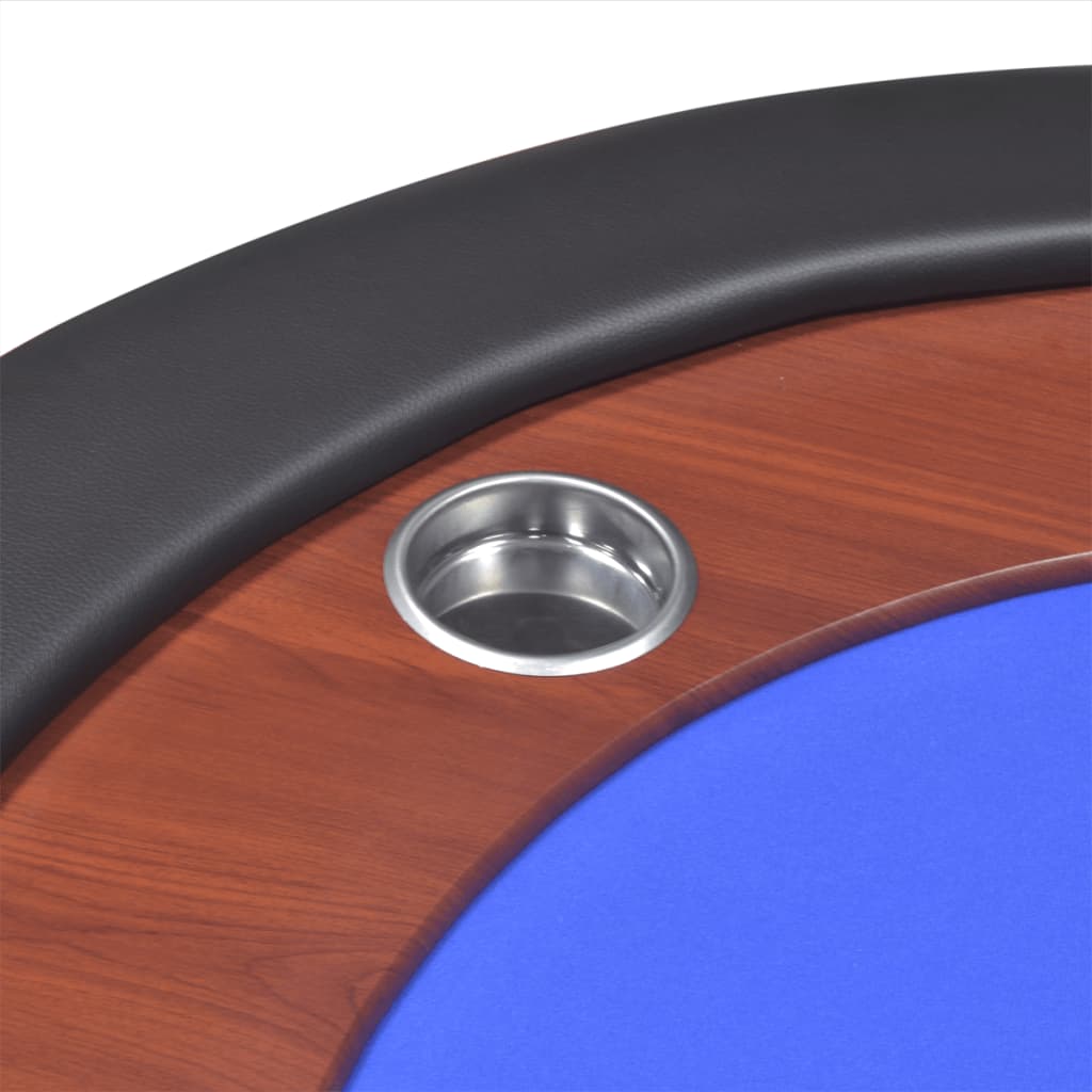 vidaXL Pokertafel voor 10 personen met dealervak en fichebak groen