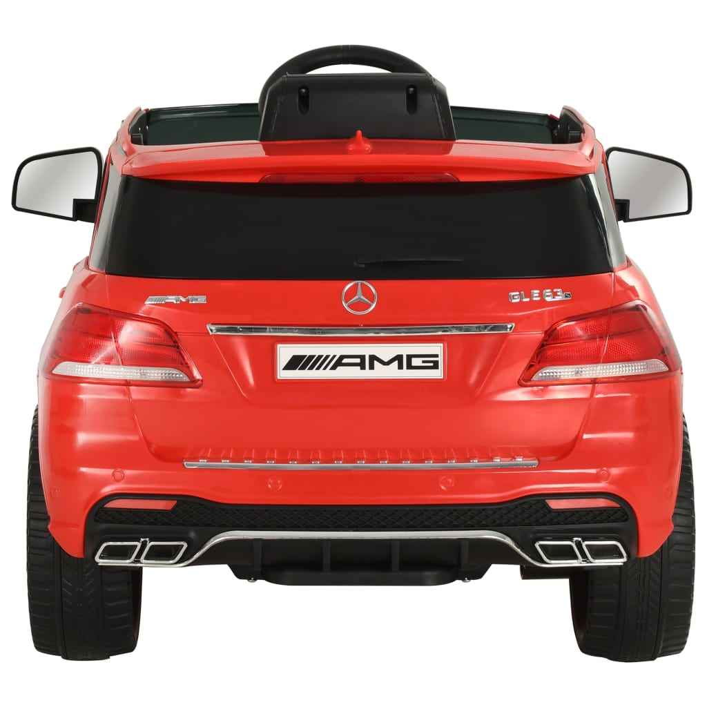 vidaXL Kinderauto Mercedes Benz GLE63S kunststof rood