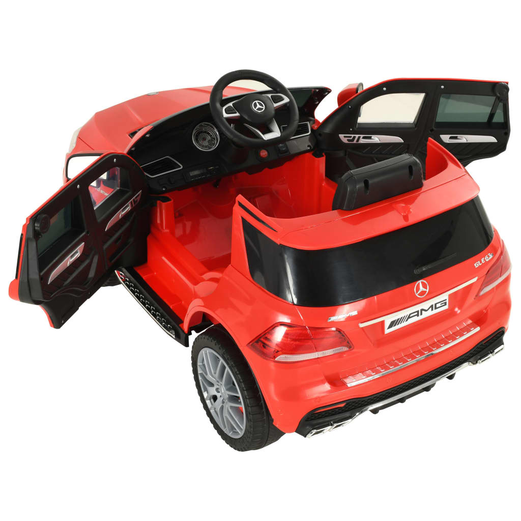 vidaXL Kinderauto Mercedes Benz GLE63S kunststof rood
