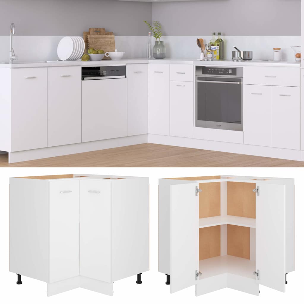 vidaXL Hangkast Lyon 60x31x40 cm bewerkt hout hoogglans wit