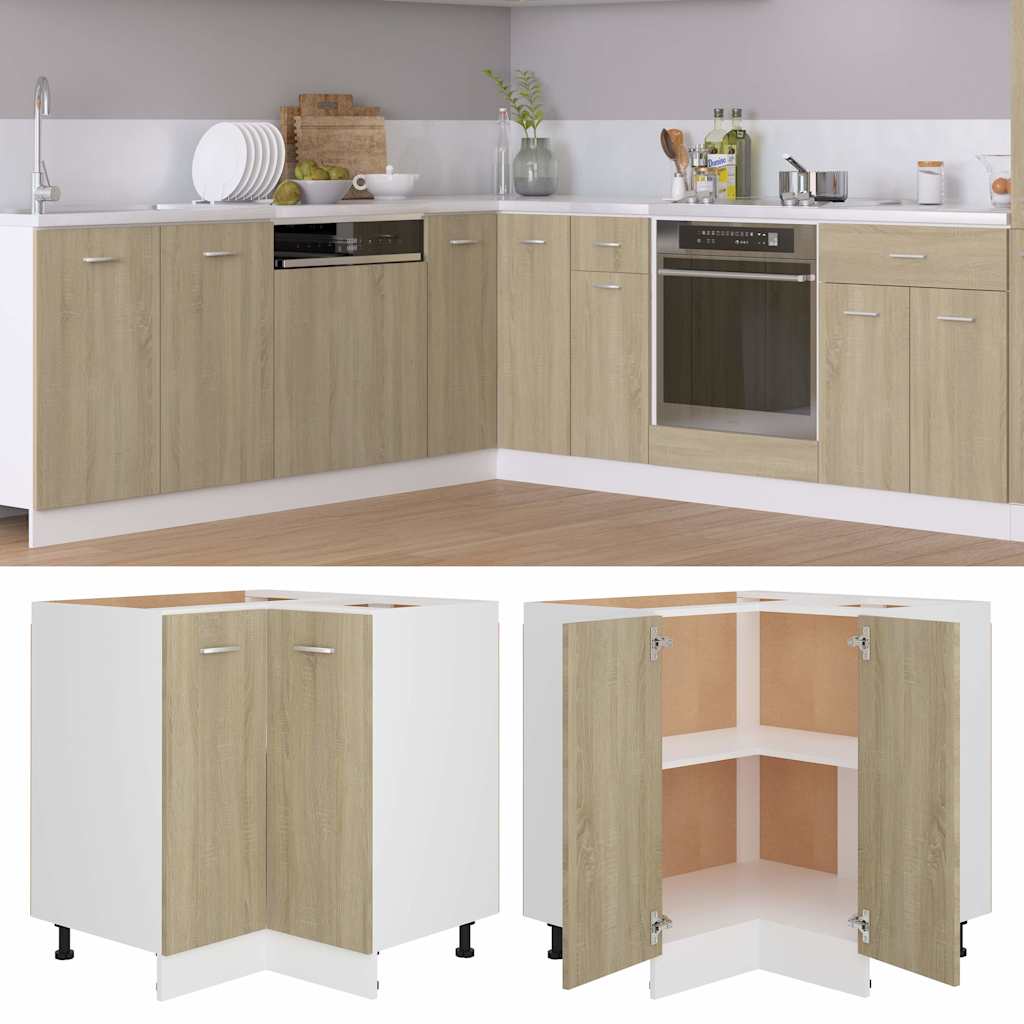 vidaXL Hangkast Lyon 60x31x40 cm bewerkt hout hoogglans wit