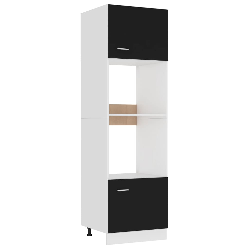 vidaXL Hangkast Lyon 60x31x40 cm bewerkt hout hoogglans wit