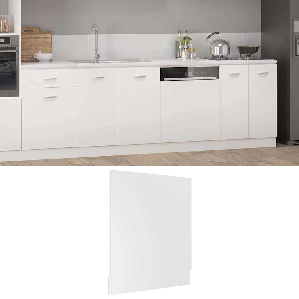 vidaXL Hangkast Lyon 60x31x40 cm bewerkt hout hoogglans wit
