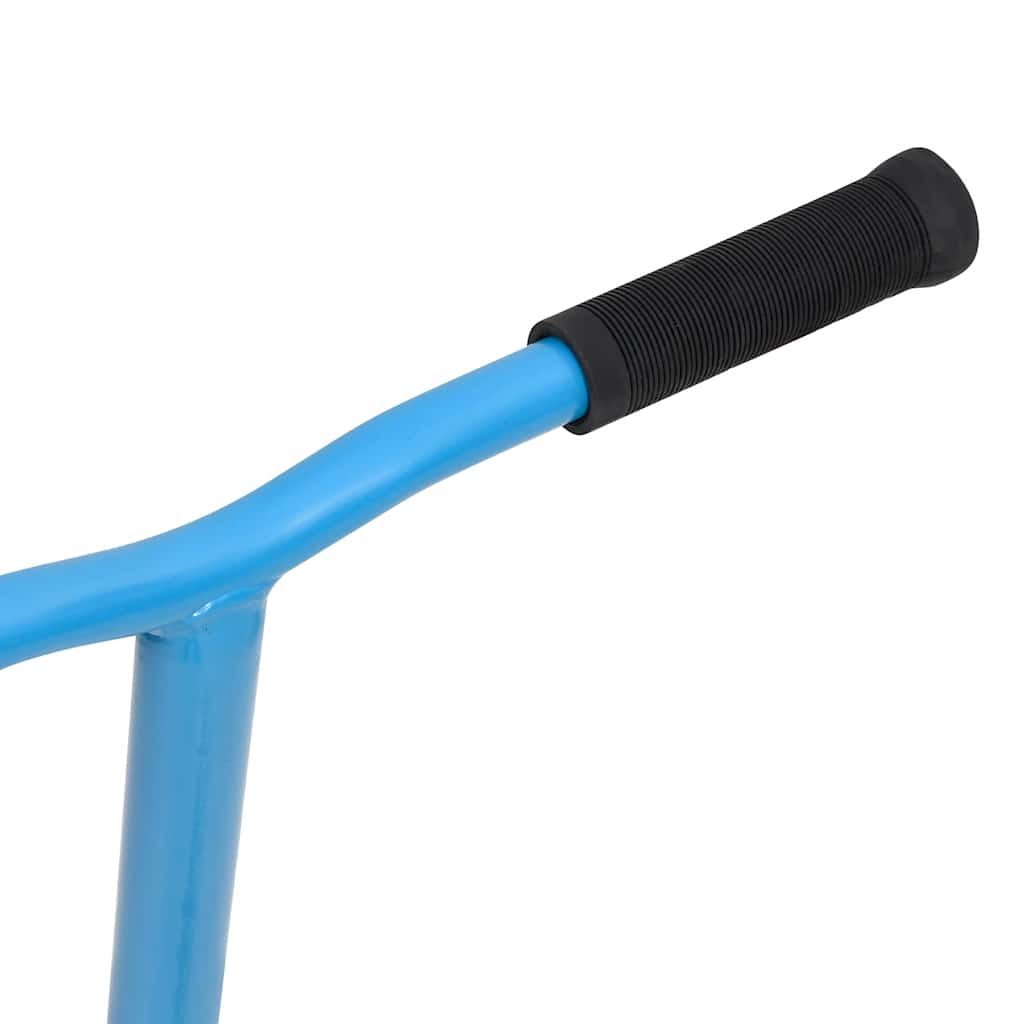 vidaXL Stuntstep met aluminium stuur blauw