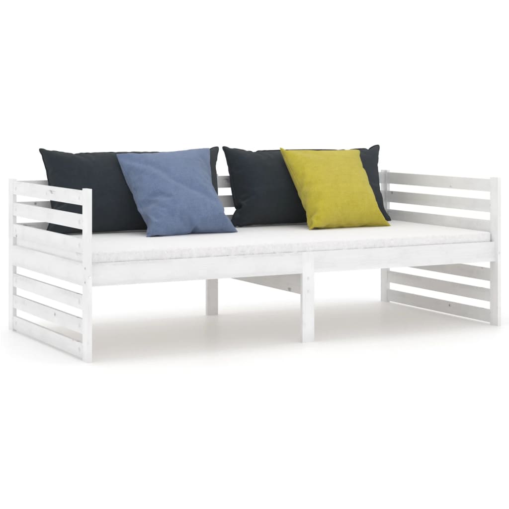 vidaXL Slaapbank massief grenenhout 90x200 cm