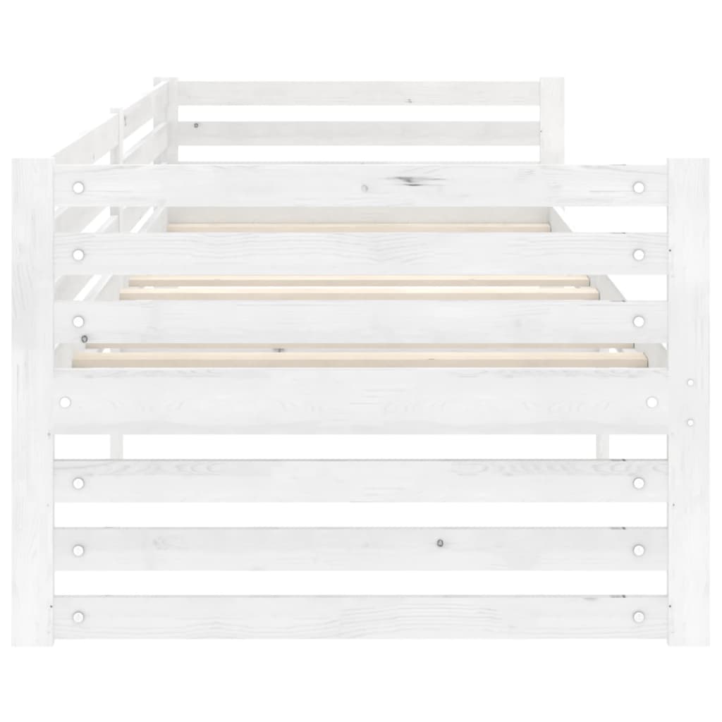 vidaXL Slaapbank massief grenenhout 90x200 cm