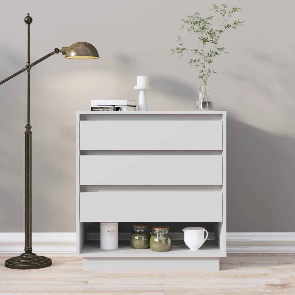 vidaXL Dressoir 70x41x75 cm bewerkt hout sonoma eikenkleurig