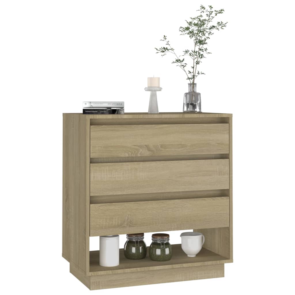 vidaXL Sideboard 70x41x75 cm engineered wood sonoma oak