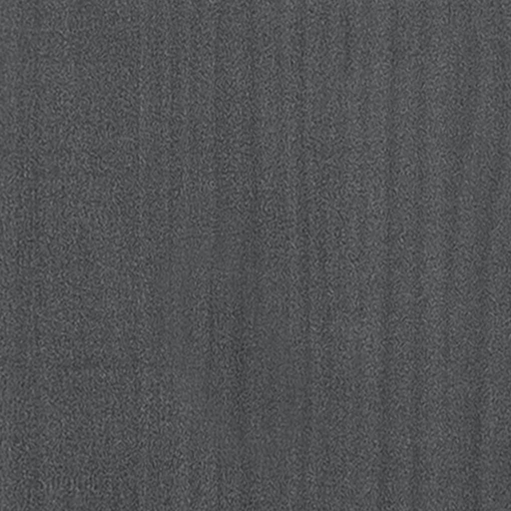 vidaXL Plantenbak 200x50x70 cm massief grenenhout wit