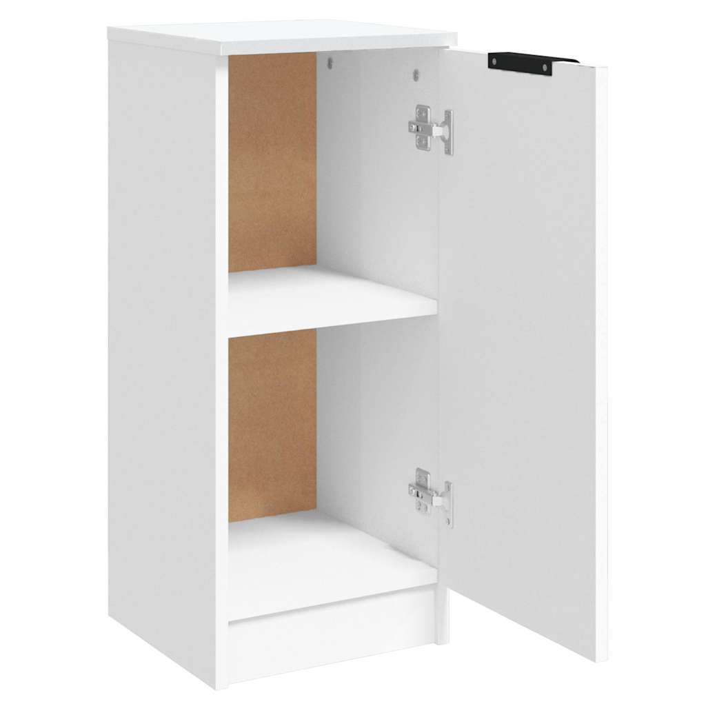 vidaXL Dressoirs 2 st 30x30x70 cm bewerkt hout sonoma eikenkleurig