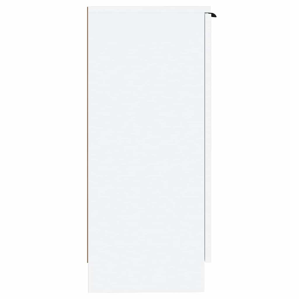 vidaXL Dressoirs 2 st 30x30x70 cm bewerkt hout sonoma eikenkleurig
