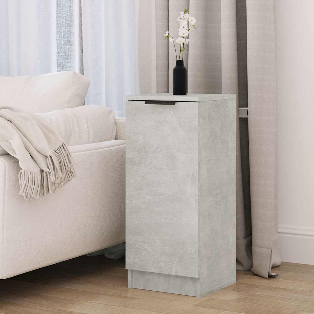 vidaXL Dressoirs 2 st 30x30x70 cm bewerkt hout sonoma eikenkleurig