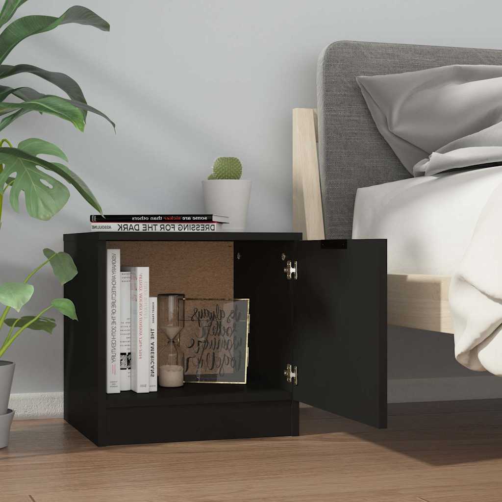 vidaXL Nachtkastjes 2 st 40x39x40 cm bruin eikenkleur