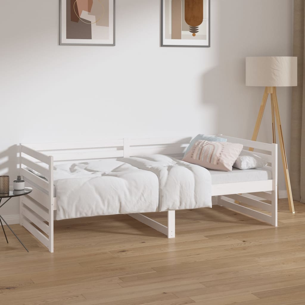 vidaXL Slaapbank massief grenenhout 90x200 cm