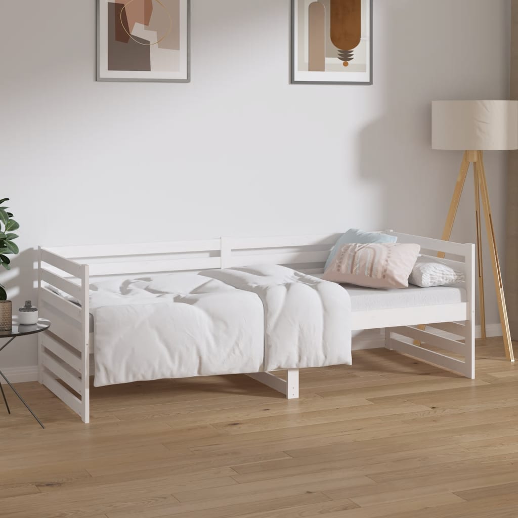 vidaXL Slaapbank massief grenenhout 90x200 cm