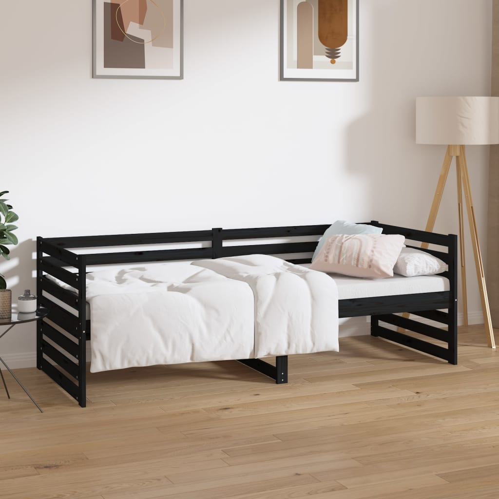 vidaXL Slaapbank massief grenenhout 90x200 cm