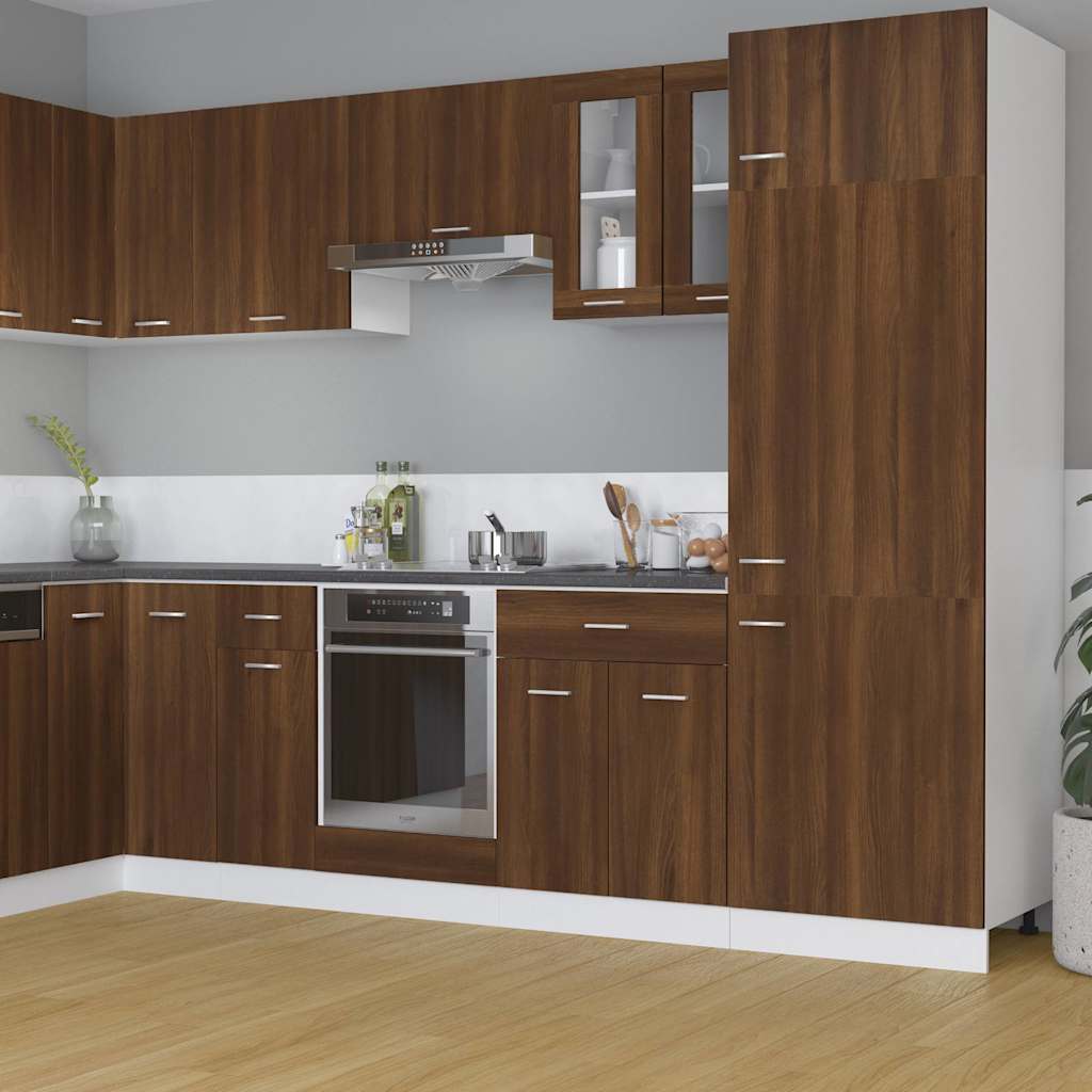 vidaXL Hangkast Lyon 60x31x40 cm bewerkt hout hoogglans wit