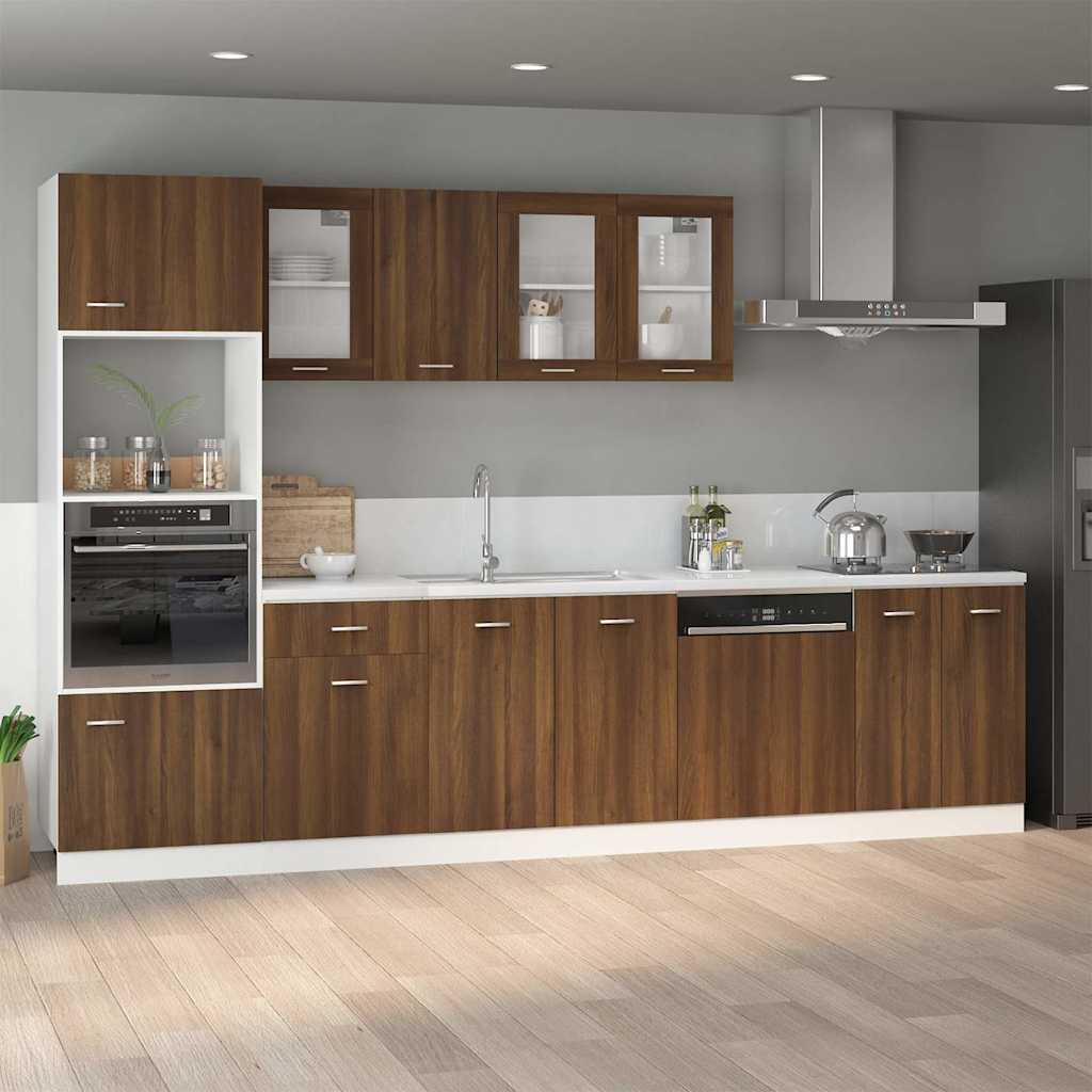 vidaXL Hangkast Lyon 60x31x40 cm bewerkt hout hoogglans wit