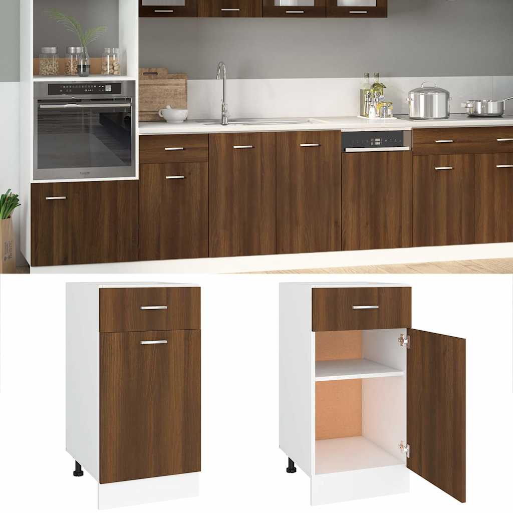 vidaXL Hangkast Lyon 60x31x40 cm bewerkt hout hoogglans wit