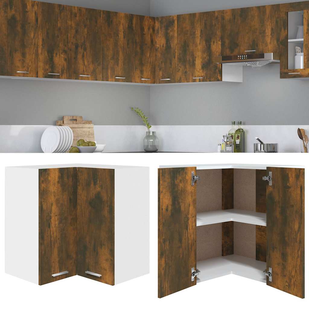 vidaXL Hangkast Lyon 60x31x40 cm bewerkt hout hoogglans wit
