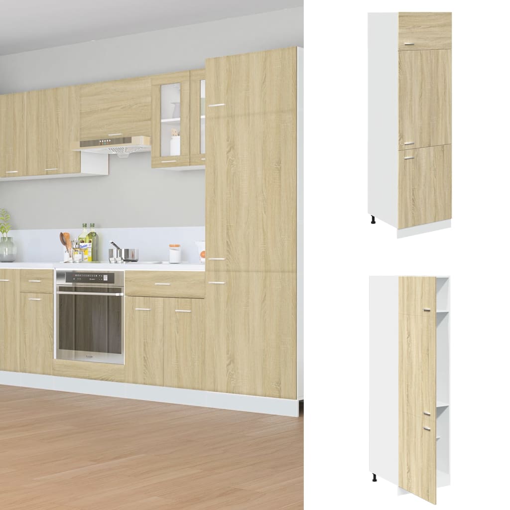 vidaXL Hangkast Lyon 60x31x40 cm bewerkt hout hoogglans wit