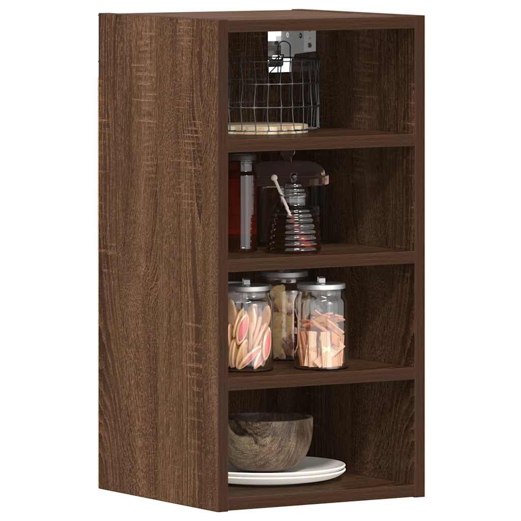 vidaXL Hangkast Lyon 60x31x40 cm bewerkt hout hoogglans wit