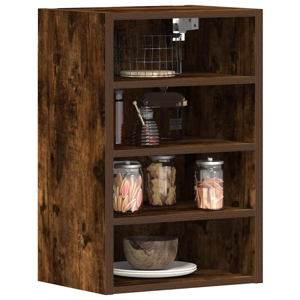 vidaXL Hangkast Lyon 60x31x40 cm bewerkt hout hoogglans wit
