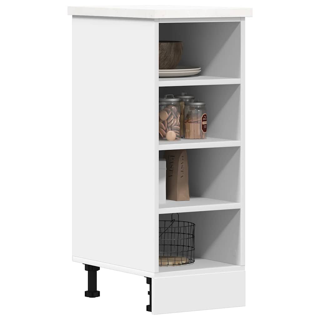 vidaXL Hangkast Lyon 60x31x40 cm bewerkt hout hoogglans wit